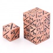12mm Postive counter dice-copper